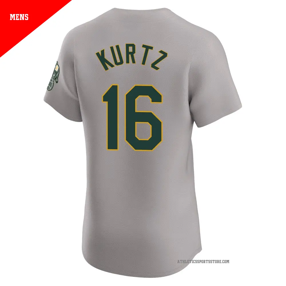 Athletics グレー ユニフォーム Youth #23 Shea Langeliers Oakland Athletics Gray Limited