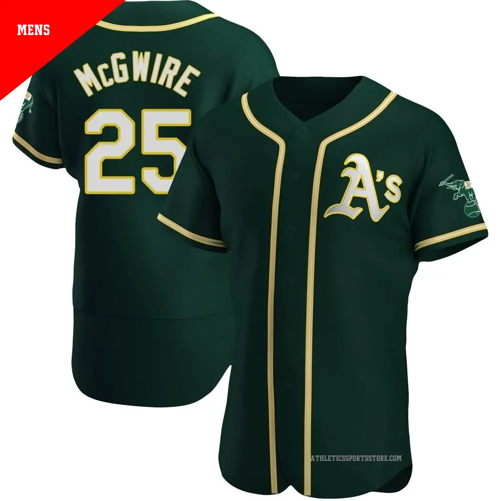 MLB Oakland athletics レプリカユニフォーム Oakland Athletics Nike Official Replica Road Jersey - Mens